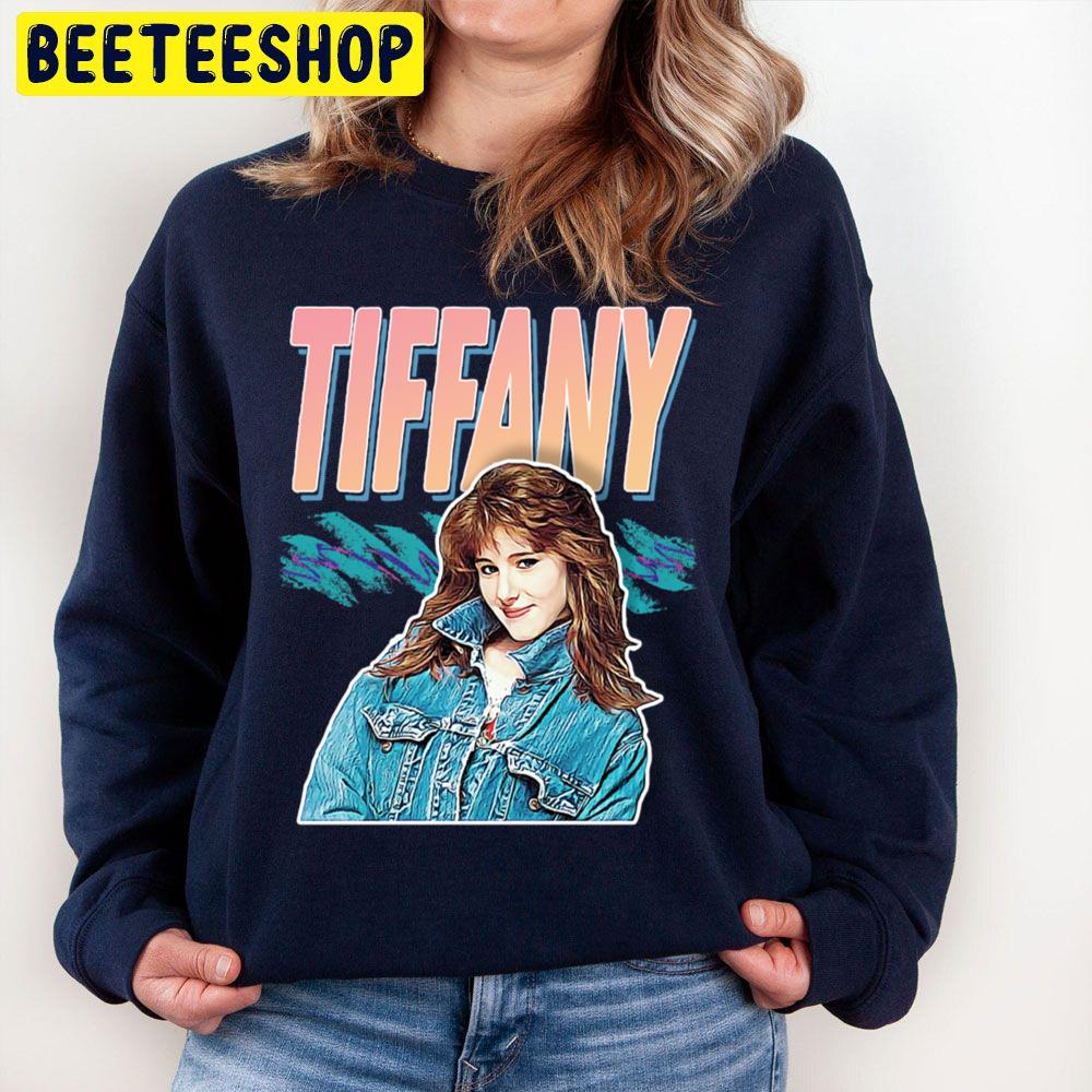 Tiffany 80s Styled Aesthetic Design Trending Unisex Sweatshirt Tiffany 80s Styled Aesthetic Design Trending Unisex Sweatshirt