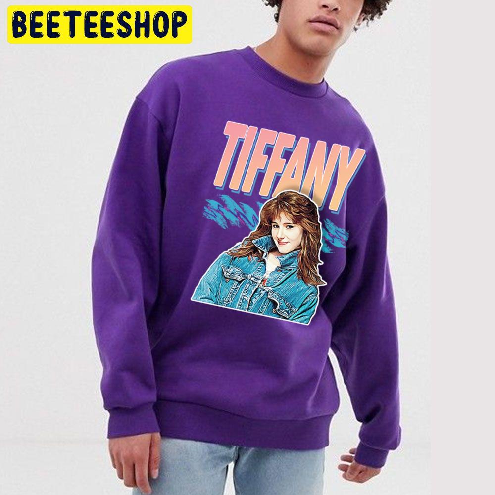 Tiffany 80s Styled Aesthetic Design Trending Unisex Sweatshirt Tiffany 80s Styled Aesthetic Design Trending Unisex Sweatshirt