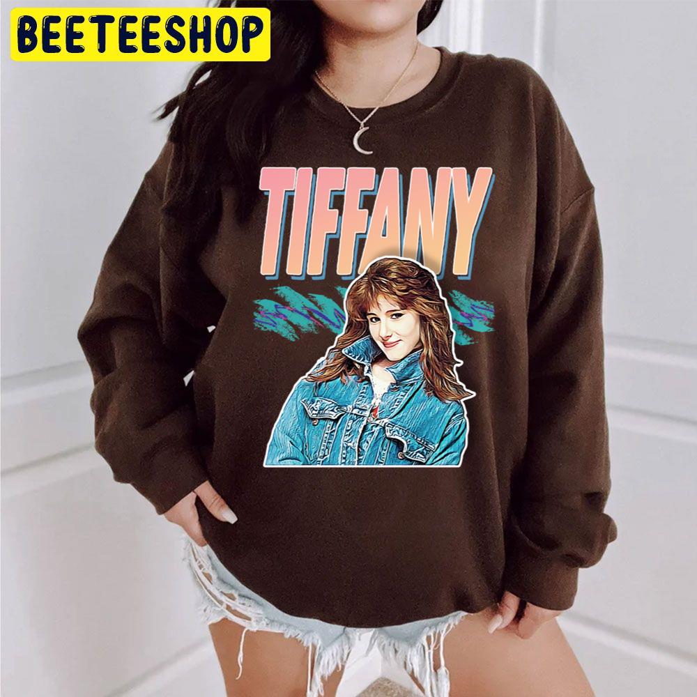 Tiffany 80s Styled Aesthetic Design Trending Unisex Sweatshirt Tiffany 80s Styled Aesthetic Design Trending Unisex Sweatshirt