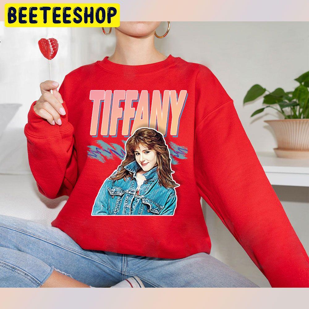 Tiffany 80s Styled Aesthetic Design Trending Unisex Sweatshirt Tiffany 80s Styled Aesthetic Design Trending Unisex Sweatshirt