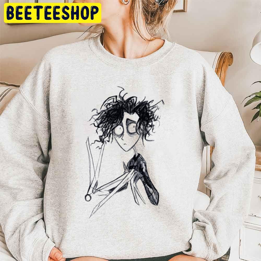 Tim Burton Edward Scissorhands Unisex Sweatshirt Tim Burton Edward Scissorhands Unisex Sweatshirt