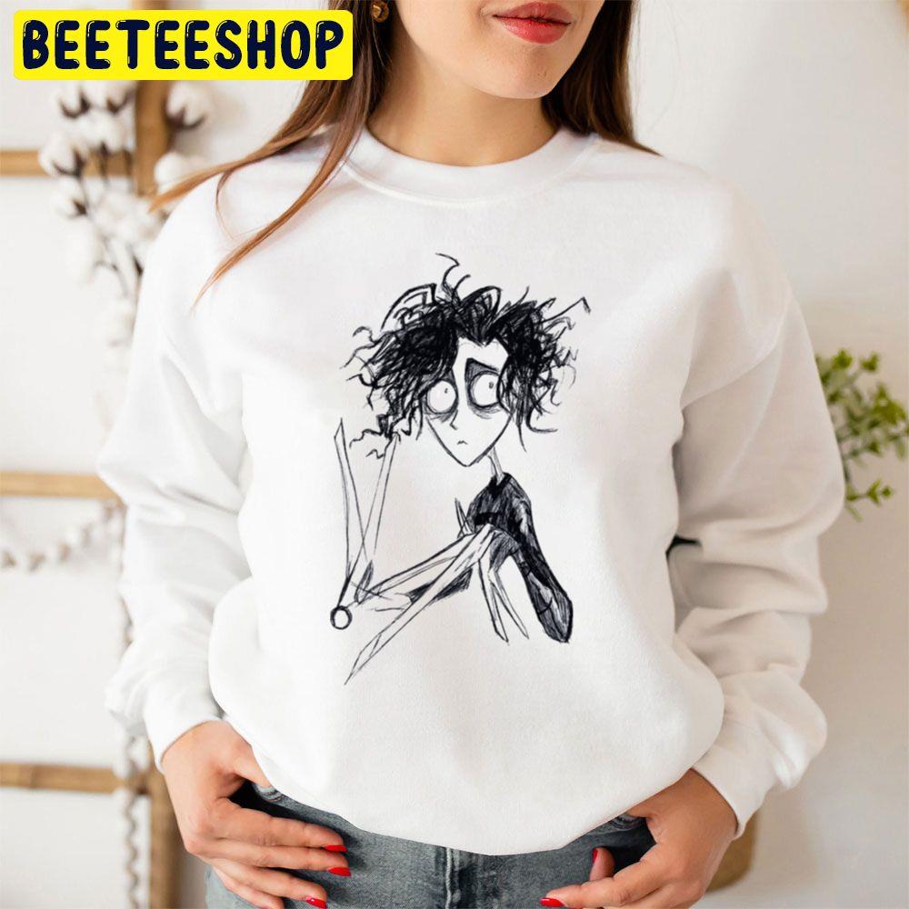 Tim Burton Edward Scissorhands Unisex Sweatshirt Tim Burton Edward Scissorhands Unisex Sweatshirt