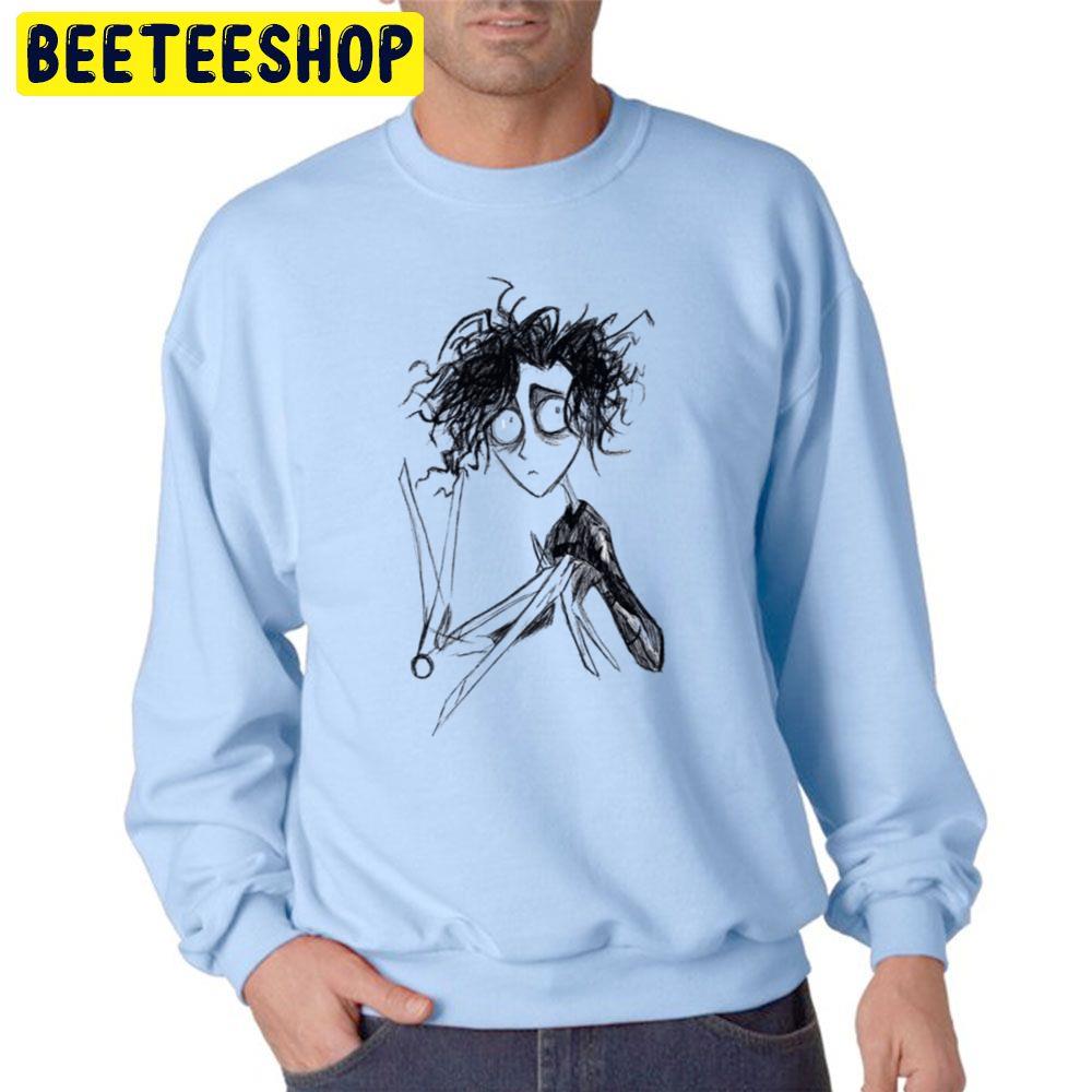 Tim Burton Edward Scissorhands Unisex Sweatshirt Tim Burton Edward Scissorhands Unisex Sweatshirt