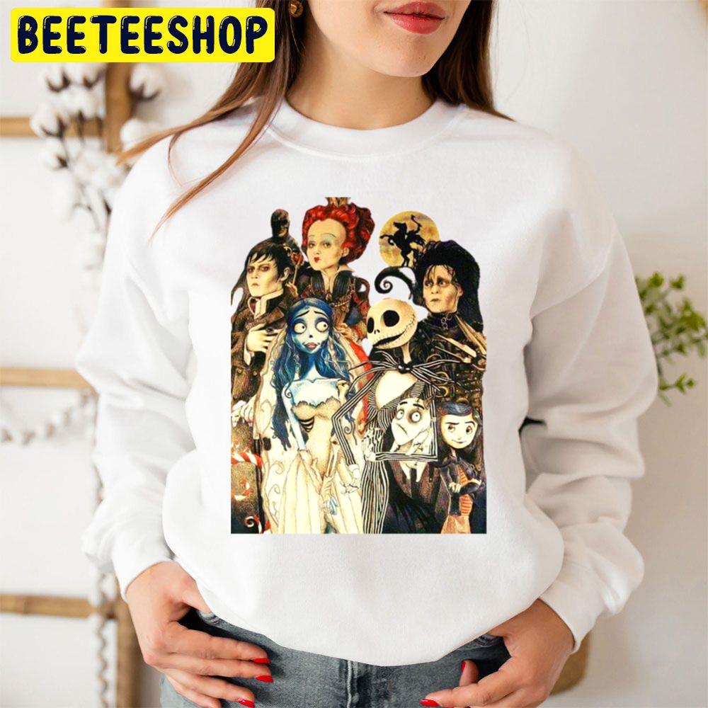 Tim Burton Film Halloween Unisex Sweatshirt Tim Burton Film Halloween Unisex Sweatshirt