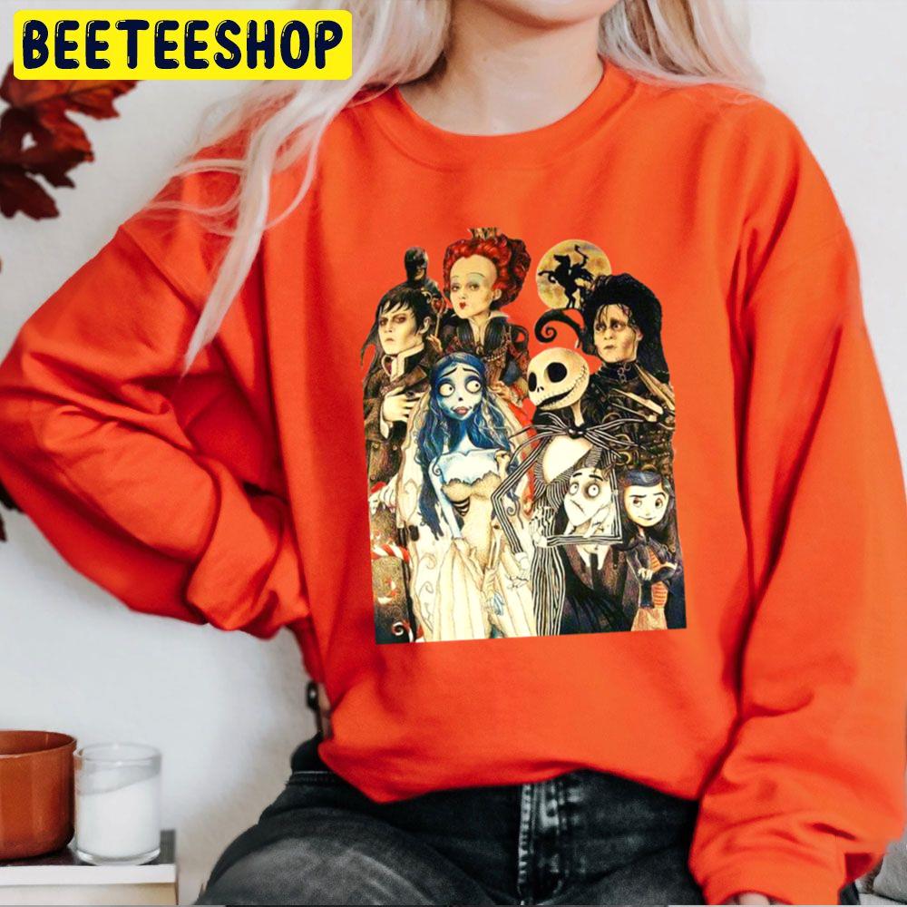 Tim Burton Film Halloween Unisex Sweatshirt Tim Burton Film Halloween Unisex Sweatshirt