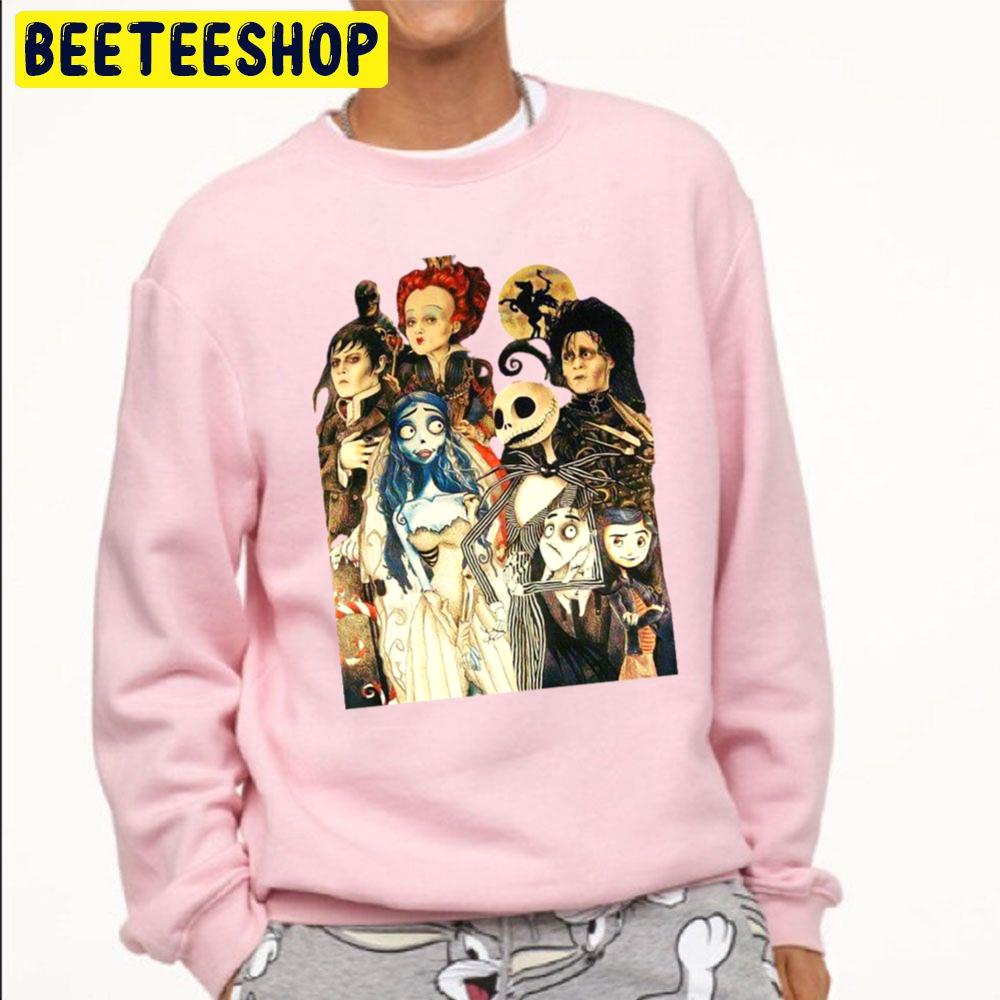 Tim Burton Film Halloween Unisex Sweatshirt Tim Burton Film Halloween Unisex Sweatshirt