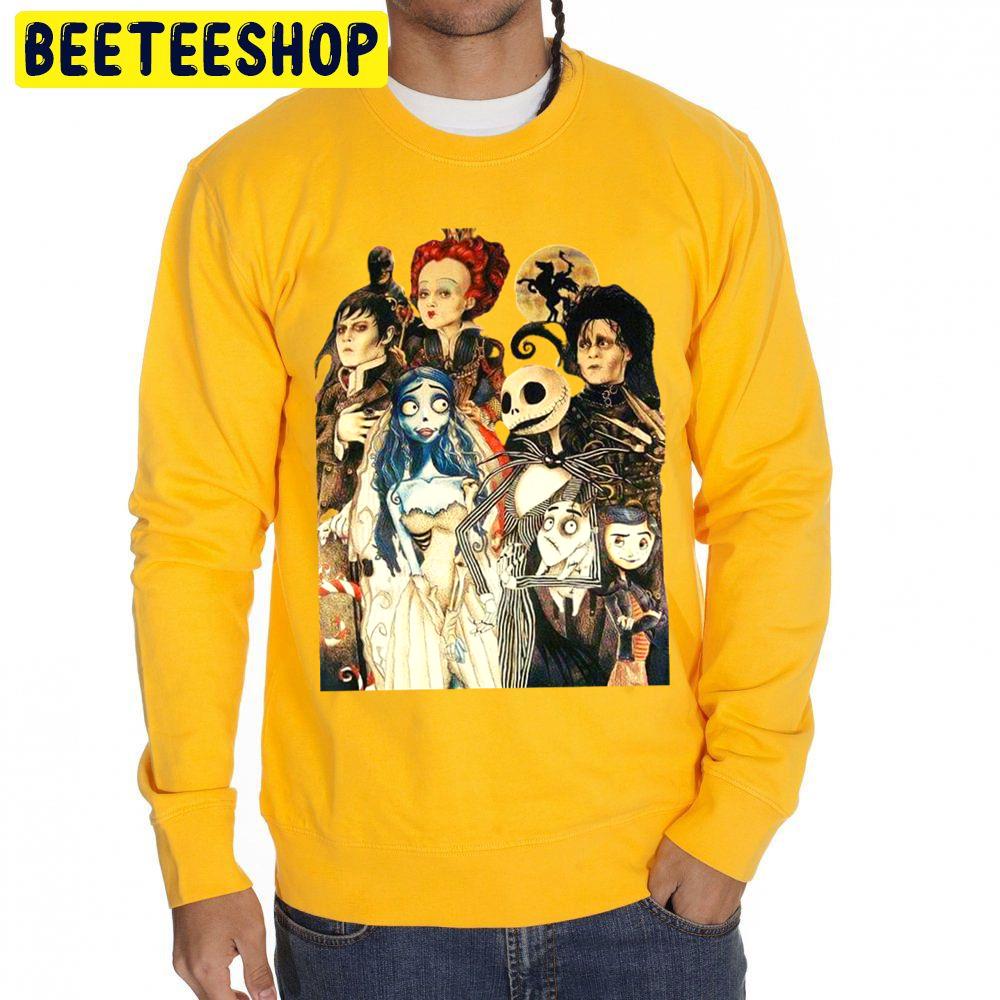 Tim Burton Film Halloween Unisex Sweatshirt Tim Burton Film Halloween Unisex Sweatshirt
