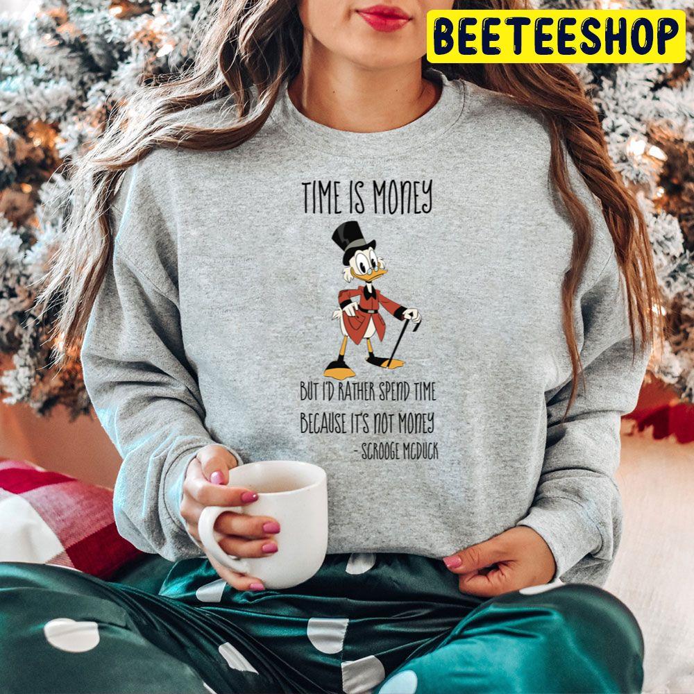 Time Is Money But I'd Rather Spend Time Savvy Scrooge Trending Unisex Hoodie Time Is Money But I'd Rather Spend Time Savvy Scrooge Trending Unisex Hoodie