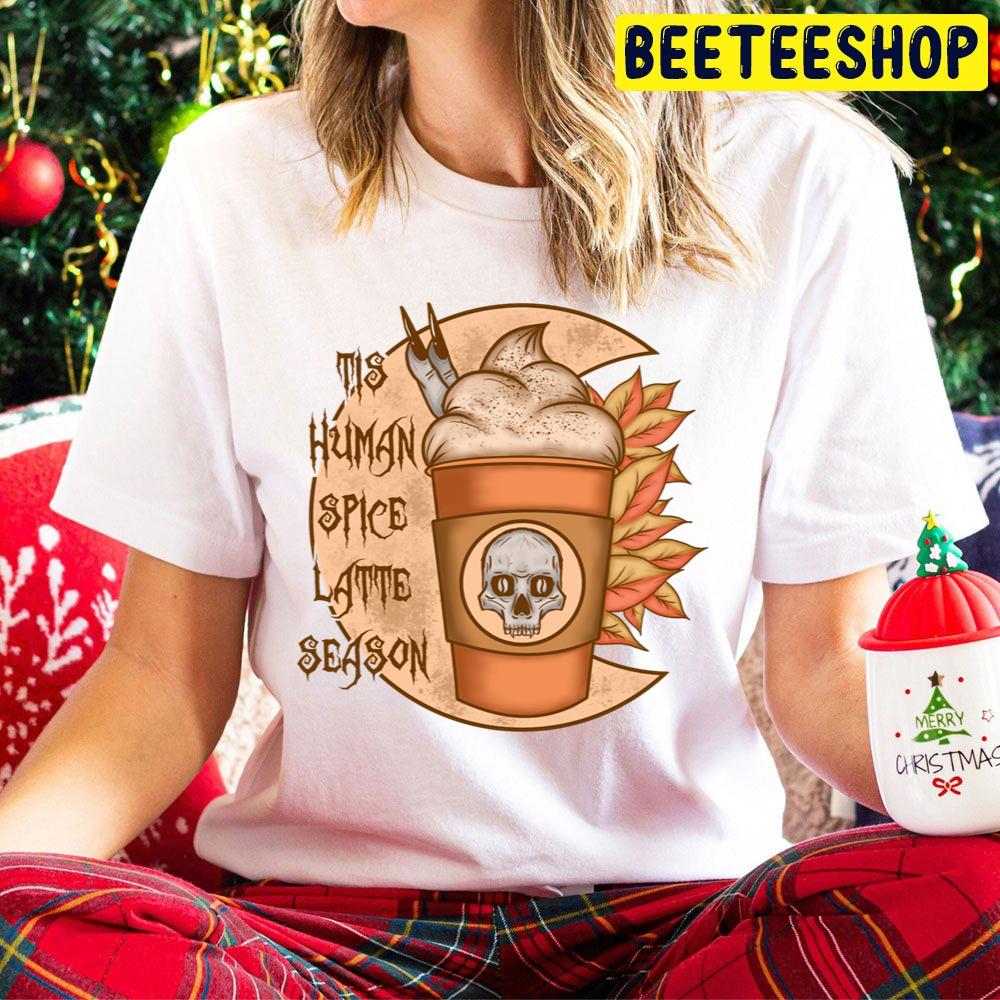 Tis Human Spice Latte Season Spooky Fall Pumpkin Spice Latte Trending Unisex Hoodie Tis Human Spice Latte Season Spooky Fall Pumpkin Spice Latte Trending Unisex Hoodie