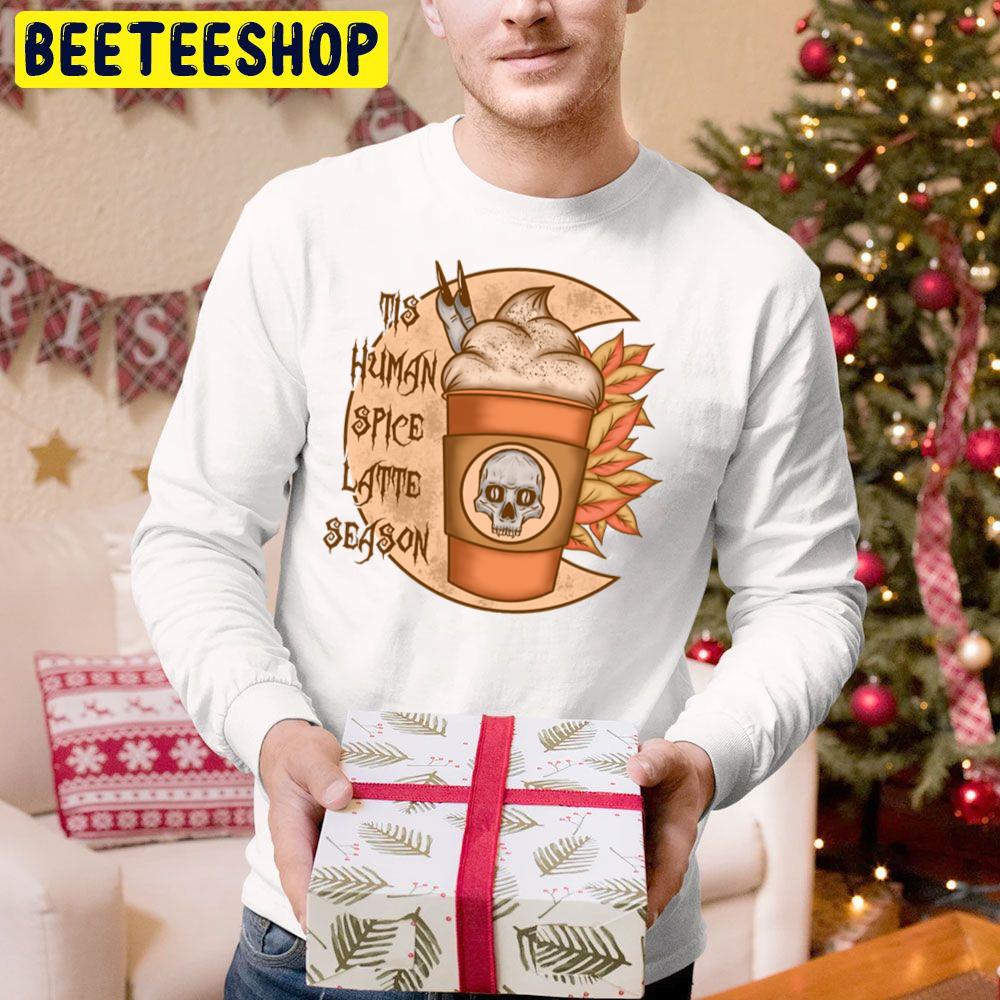 Tis Human Spice Latte Season Spooky Fall Pumpkin Spice Latte Trending Unisex Hoodie Tis Human Spice Latte Season Spooky Fall Pumpkin Spice Latte Trending Unisex Hoodie