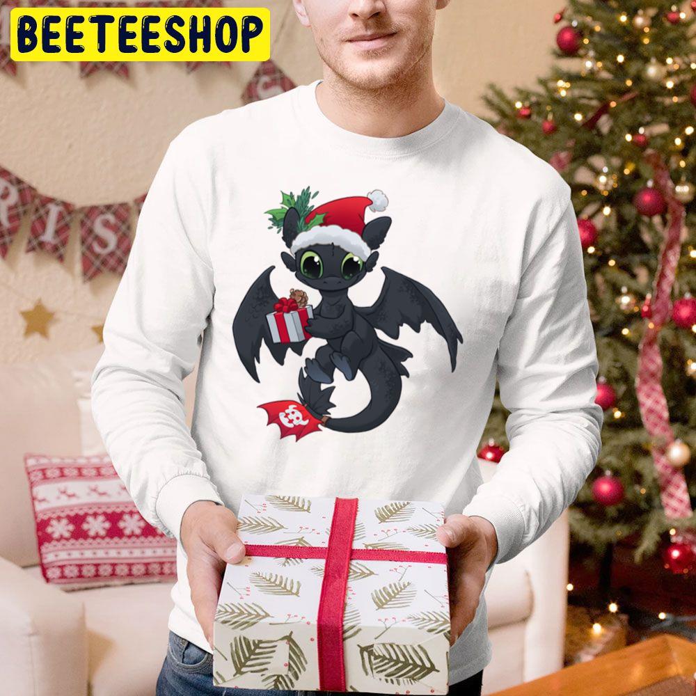 Toothless Dragon Christmas Trending Unisex Hoodie Toothless Dragon Christmas Trending Unisex Hoodie