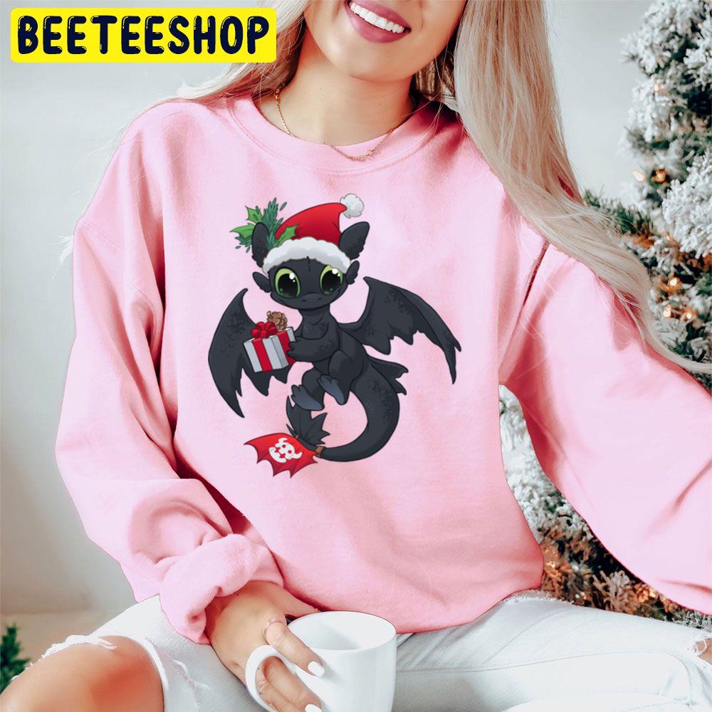 Toothless Dragon Christmas Trending Unisex Hoodie Toothless Dragon Christmas Trending Unisex Hoodie