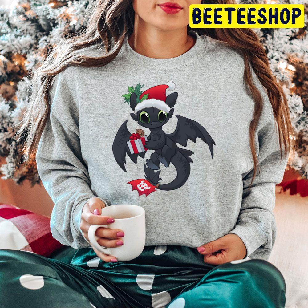 Toothless Dragon Christmas Trending Unisex Hoodie Toothless Dragon Christmas Trending Unisex Hoodie