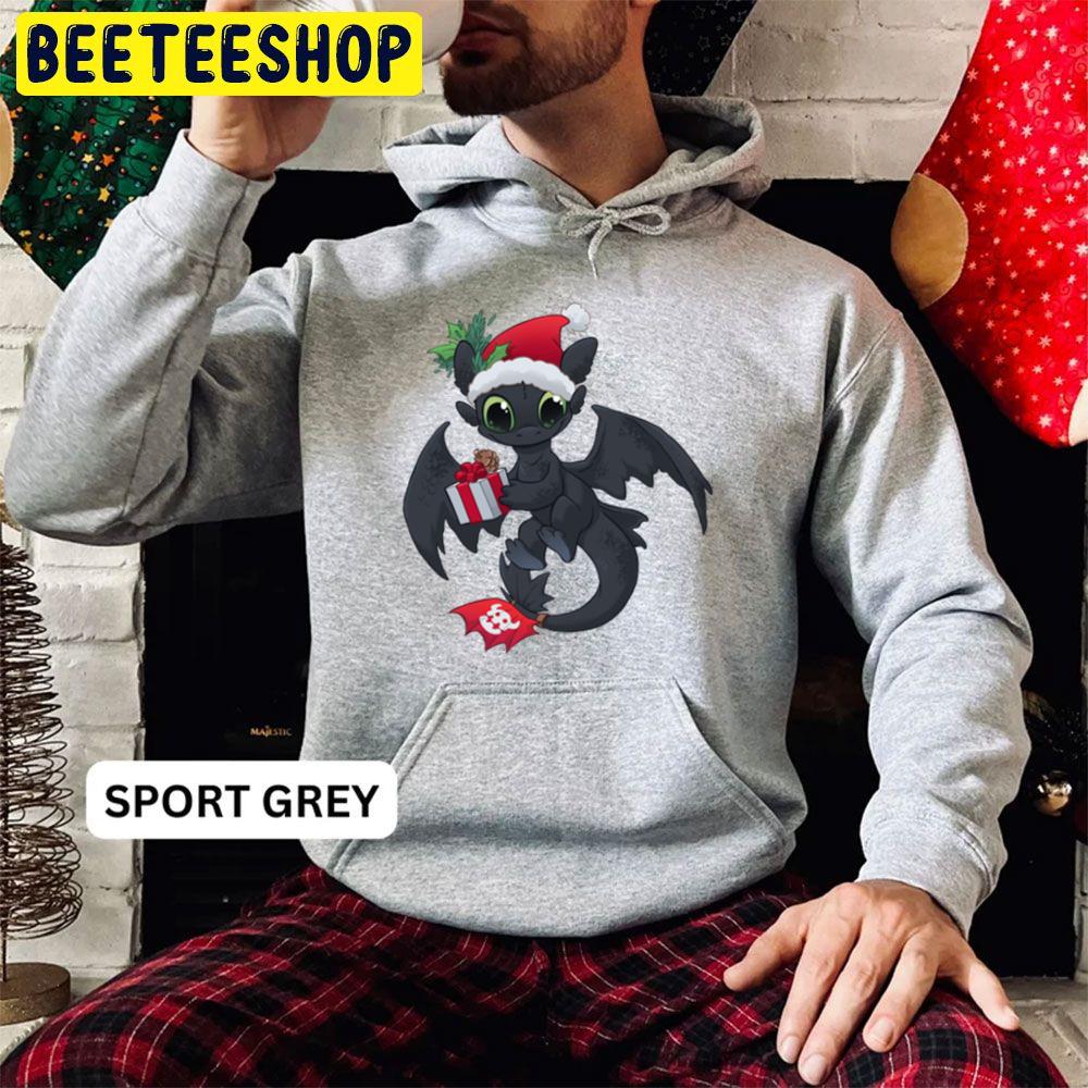 Toothless Dragon Christmas Trending Unisex Hoodie Toothless Dragon Christmas Trending Unisex Hoodie