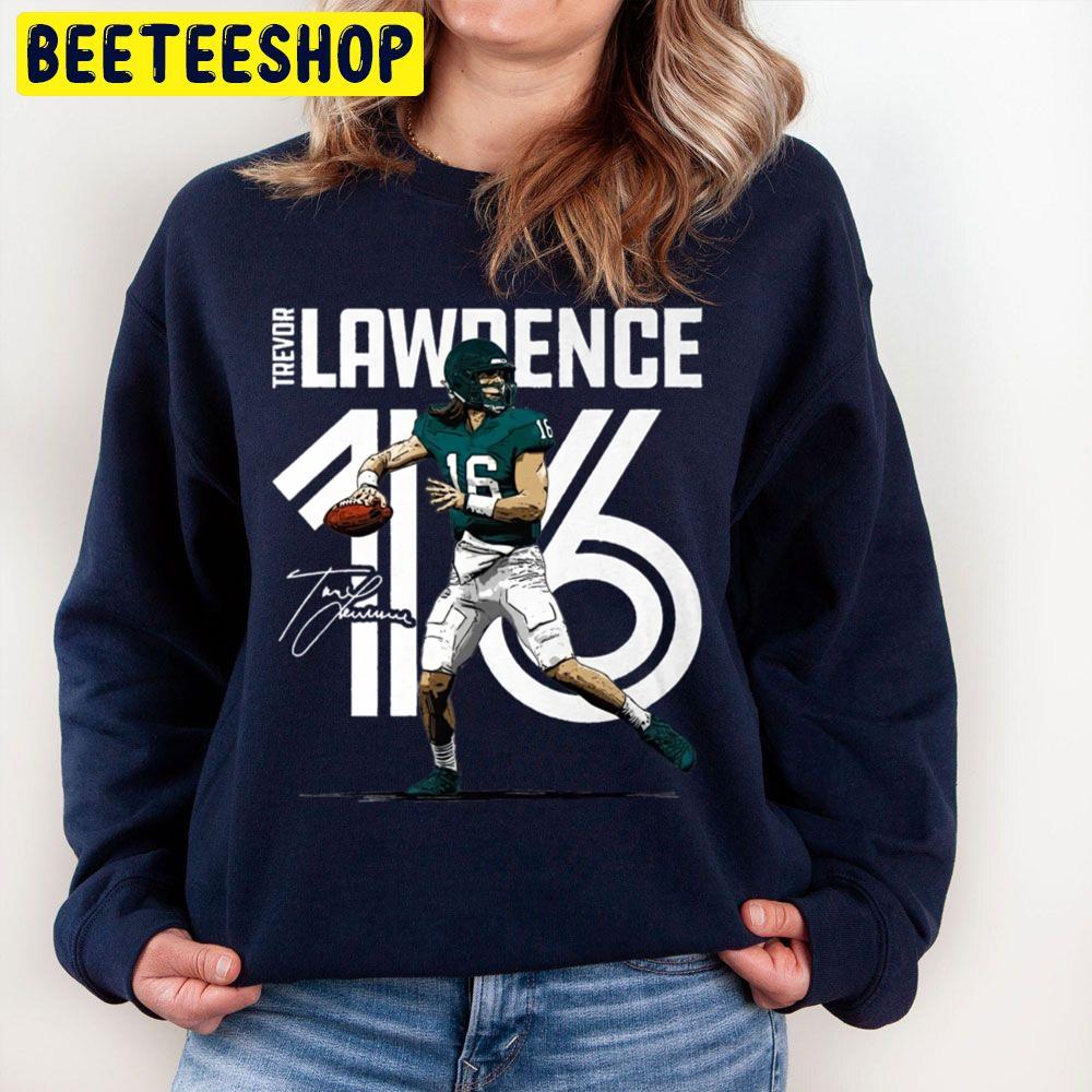 Trevor Lawrence 16 Signature Football Plyer Trending Unisex Sweatshirt Trevor Lawrence 16 Signature Football Plyer Trending Unisex Sweatshirt