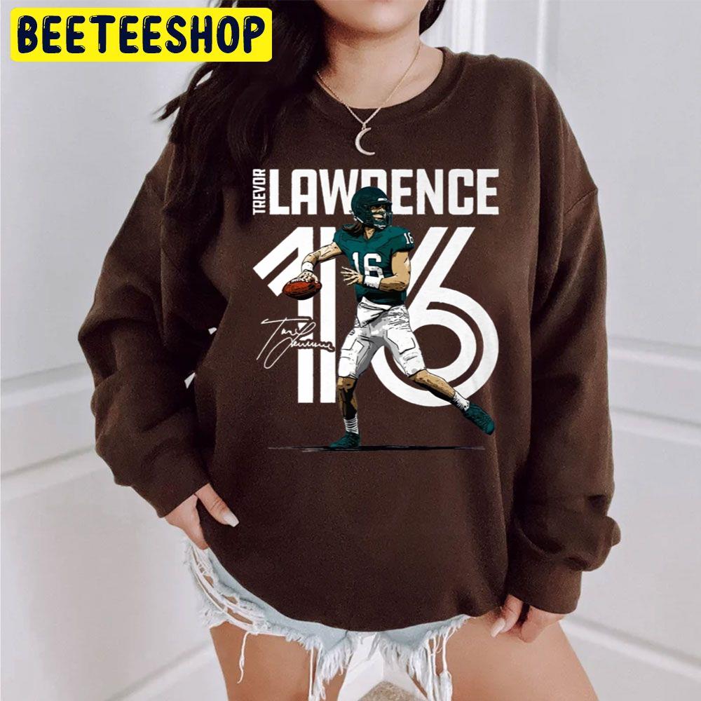 Trevor Lawrence 16 Signature Football Plyer Trending Unisex Sweatshirt Trevor Lawrence 16 Signature Football Plyer Trending Unisex Sweatshirt