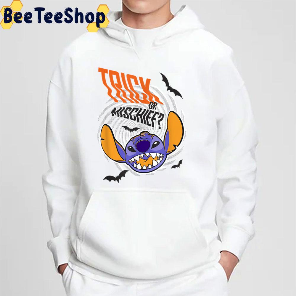 Trick Or Mischief Stitch Halloween Trending Unisex Sweatshirt Trick Or Mischief Stitch Halloween Trending Unisex Sweatshirt