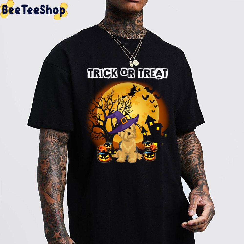 Trick Or Treat Funny Yorkie Pumpkin Halloween Trending Unisex Sweatshirt Trick Or Treat Funny Yorkie Pumpkin Halloween Trending Unisex Sweatshirt