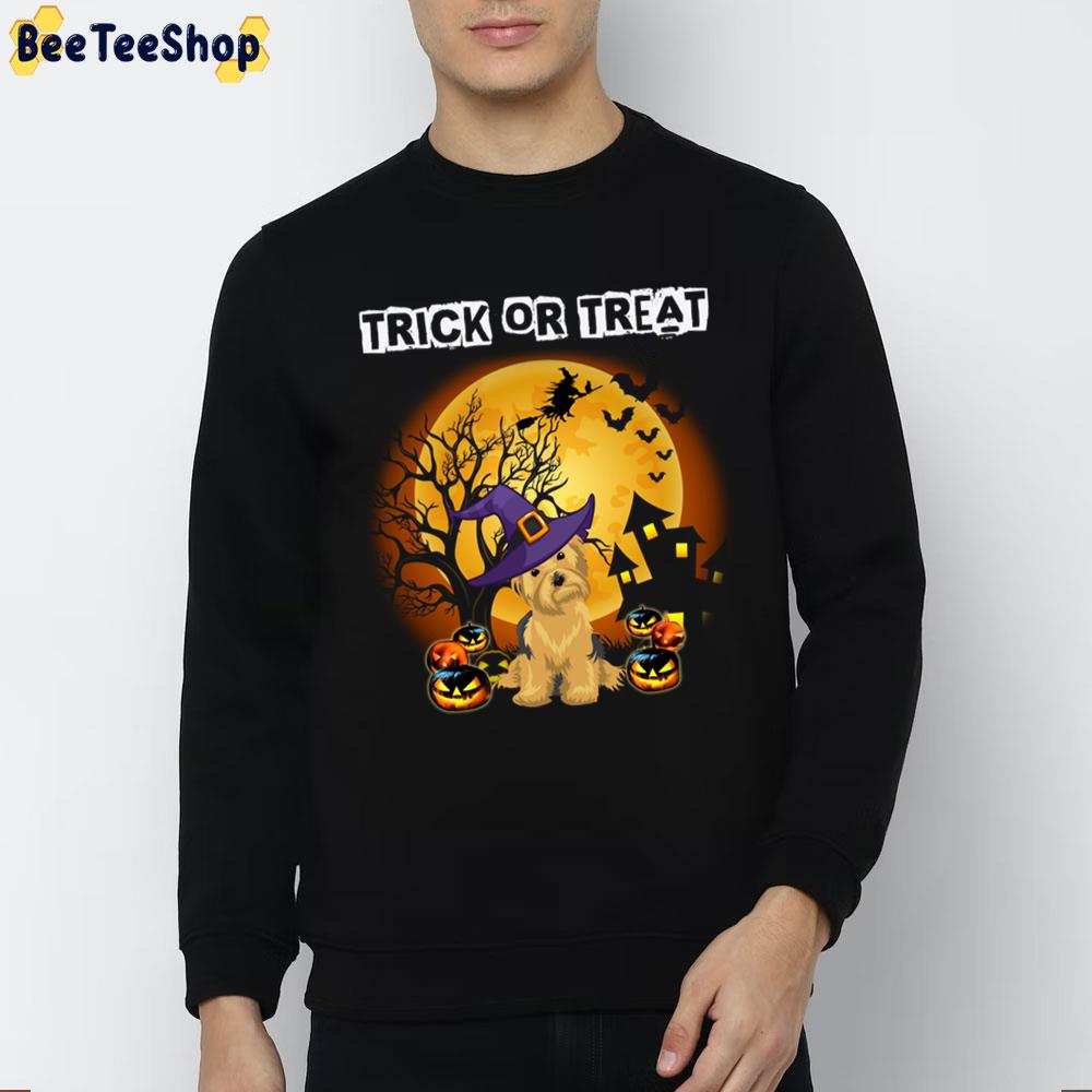 Trick Or Treat Funny Yorkie Pumpkin Halloween Trending Unisex Sweatshirt Trick Or Treat Funny Yorkie Pumpkin Halloween Trending Unisex Sweatshirt