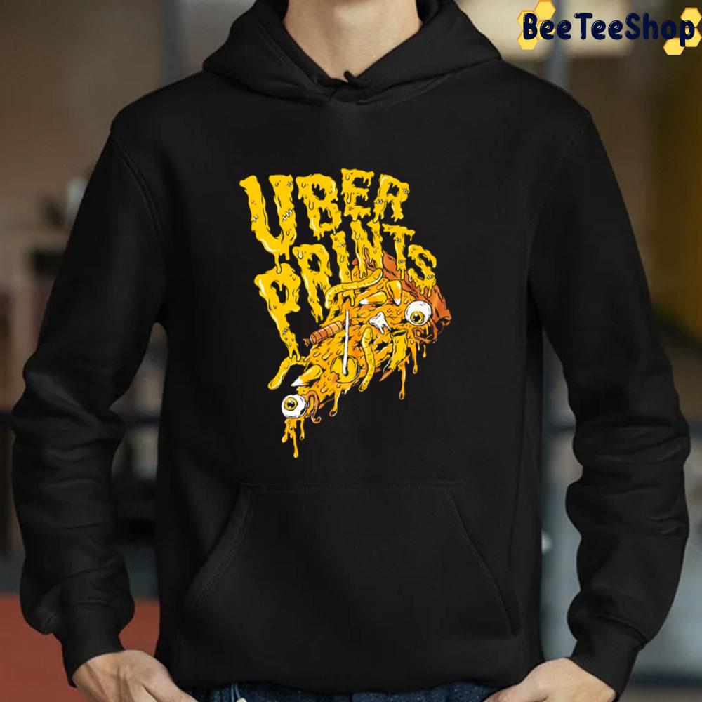Uber Prints Pizza Zombie Halloween Unisex Sweatshirt Uber Prints Pizza Zombie Halloween Unisex Sweatshirt