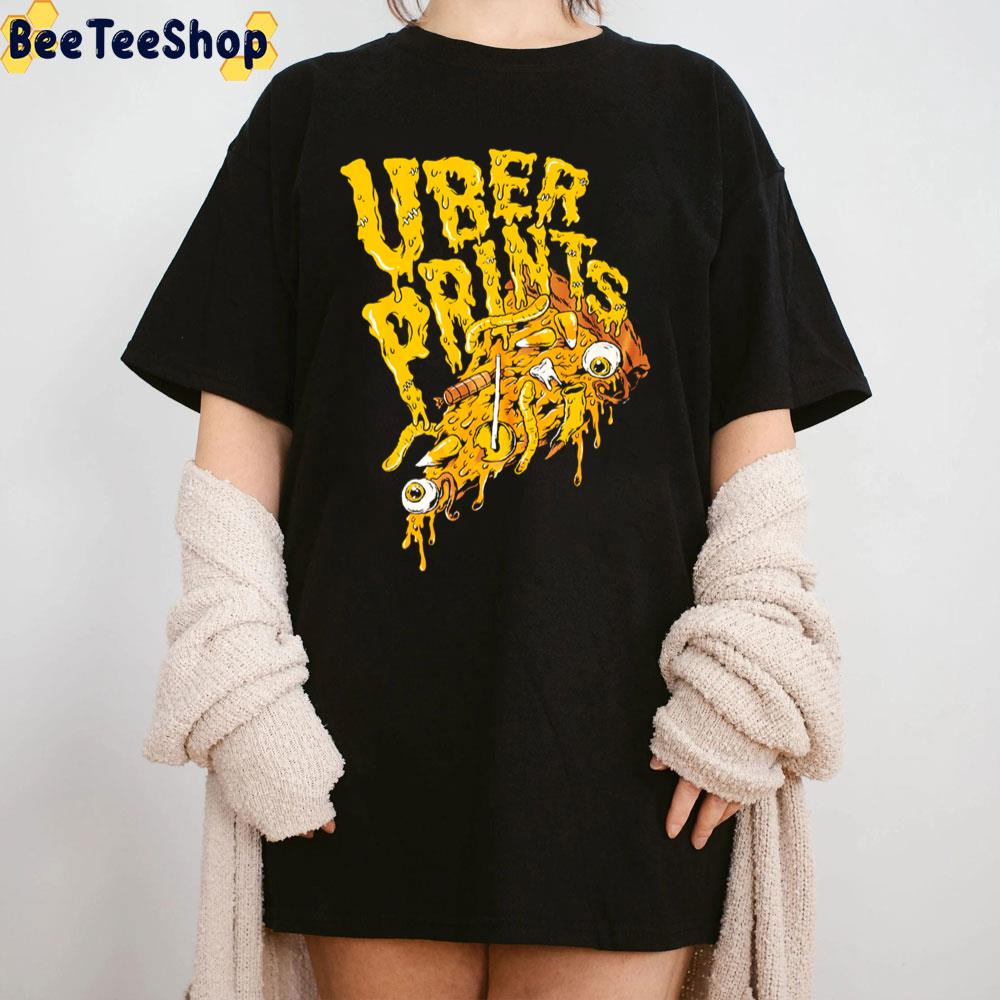 Uber Prints Pizza Zombie Halloween Unisex Sweatshirt Uber Prints Pizza Zombie Halloween Unisex Sweatshirt