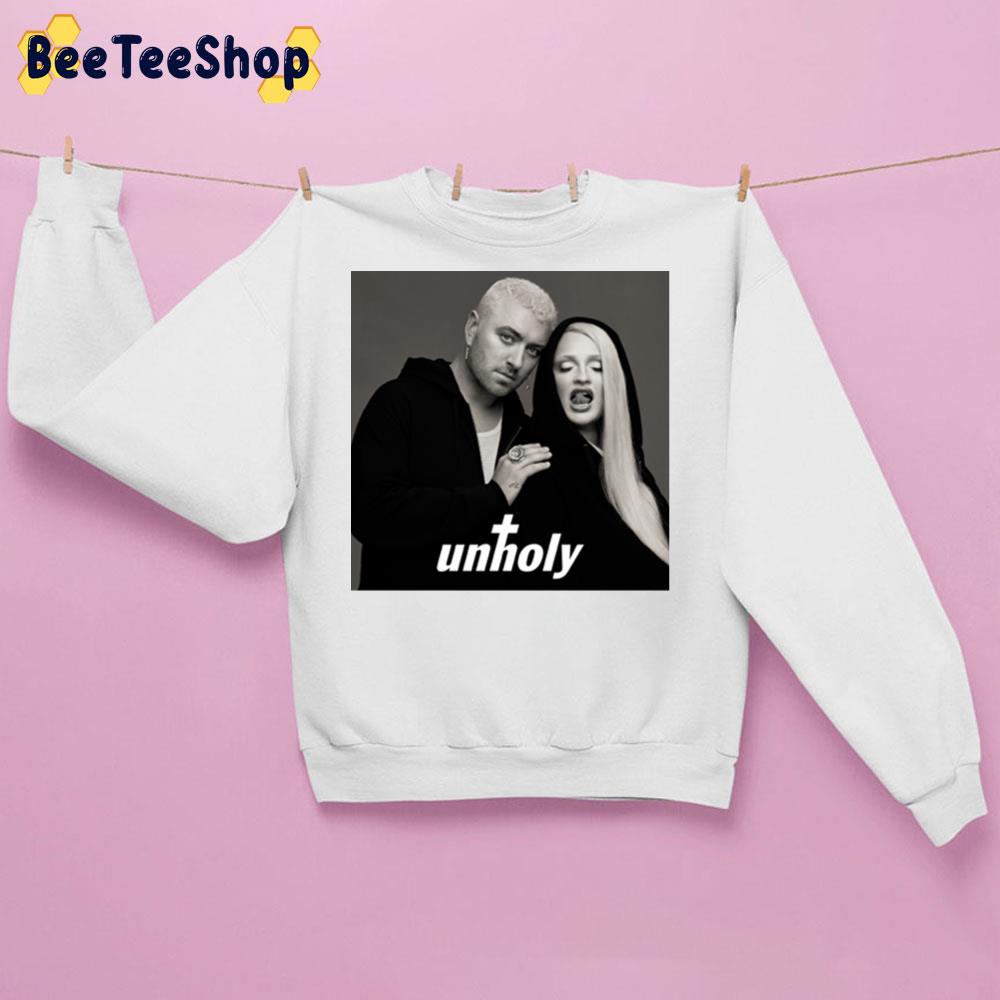 Unholy Sam Smith Kim Petras Trending Unisex Sweatshirt Unholy Sam Smith Kim Petras Trending Unisex Sweatshirt