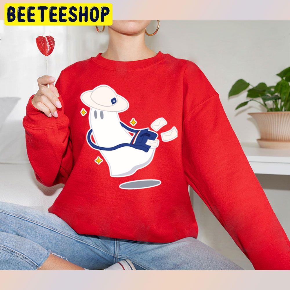 Usps Ghost Halloween Unisex Sweatshirt Usps Ghost Halloween Unisex Sweatshirt