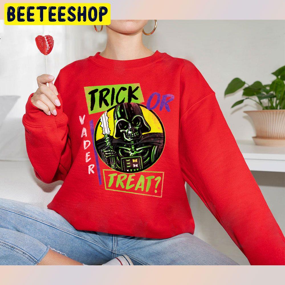 Vader Trick Or Treat Halloween Unisex Sweatshirt Vader Trick Or Treat Halloween Unisex Sweatshirt