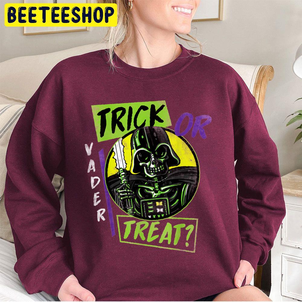 Vader Trick Or Treat Halloween Unisex Sweatshirt Vader Trick Or Treat Halloween Unisex Sweatshirt