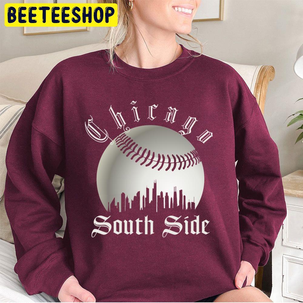 Vintage Chicago City Skyline White South Side S.O.X I Still Call It Comiskey Baseball Trending Unisex Sweatshirt Vintage Chicago City Skyline White South Side S.O.X I Still Call It Comiskey Baseball Trending Unisex Sweatshirt