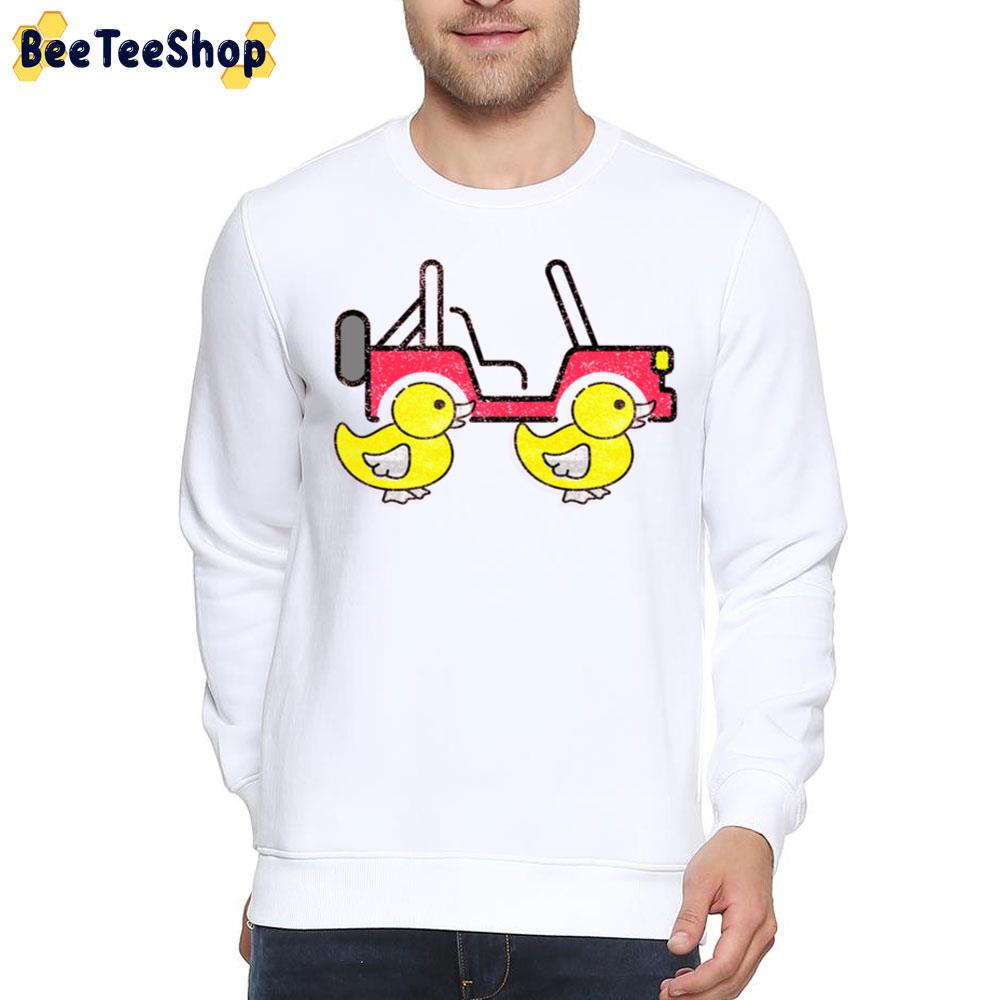 Vintage Duck Duck Jeep Trending Unisex Sweatshirt Vintage Duck Duck Jeep Trending Unisex Sweatshirt