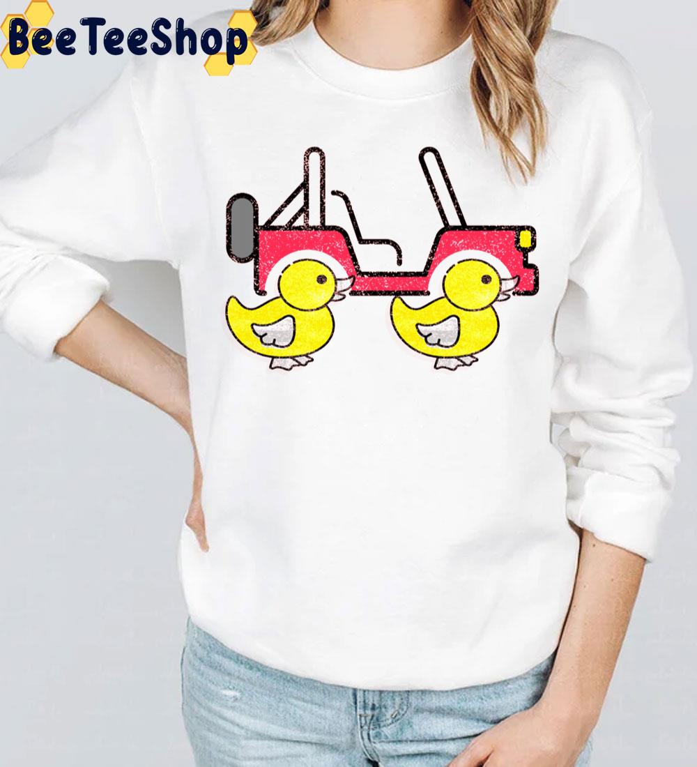 Vintage Duck Duck Jeep Trending Unisex Sweatshirt Vintage Duck Duck Jeep Trending Unisex Sweatshirt