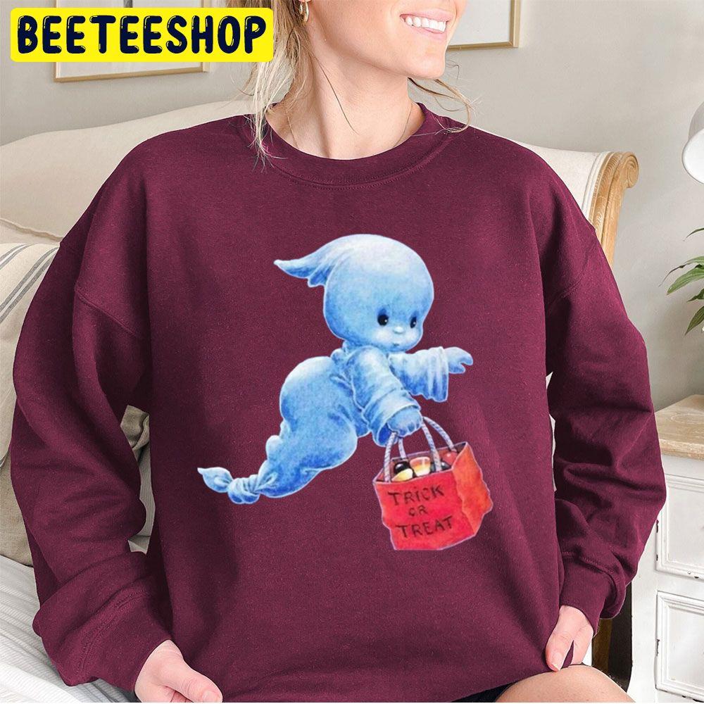 Vintage Halloween Ghost Unisex Sweatshirt Vintage Halloween Ghost Unisex Sweatshirt