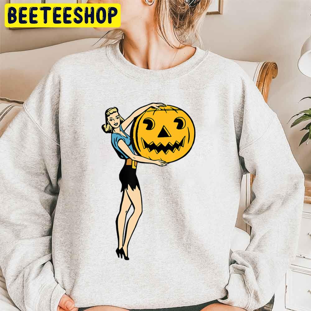 Vintage Halloween Pumpkin Unisex Sweatshirt Vintage Halloween Pumpkin Unisex Sweatshirt