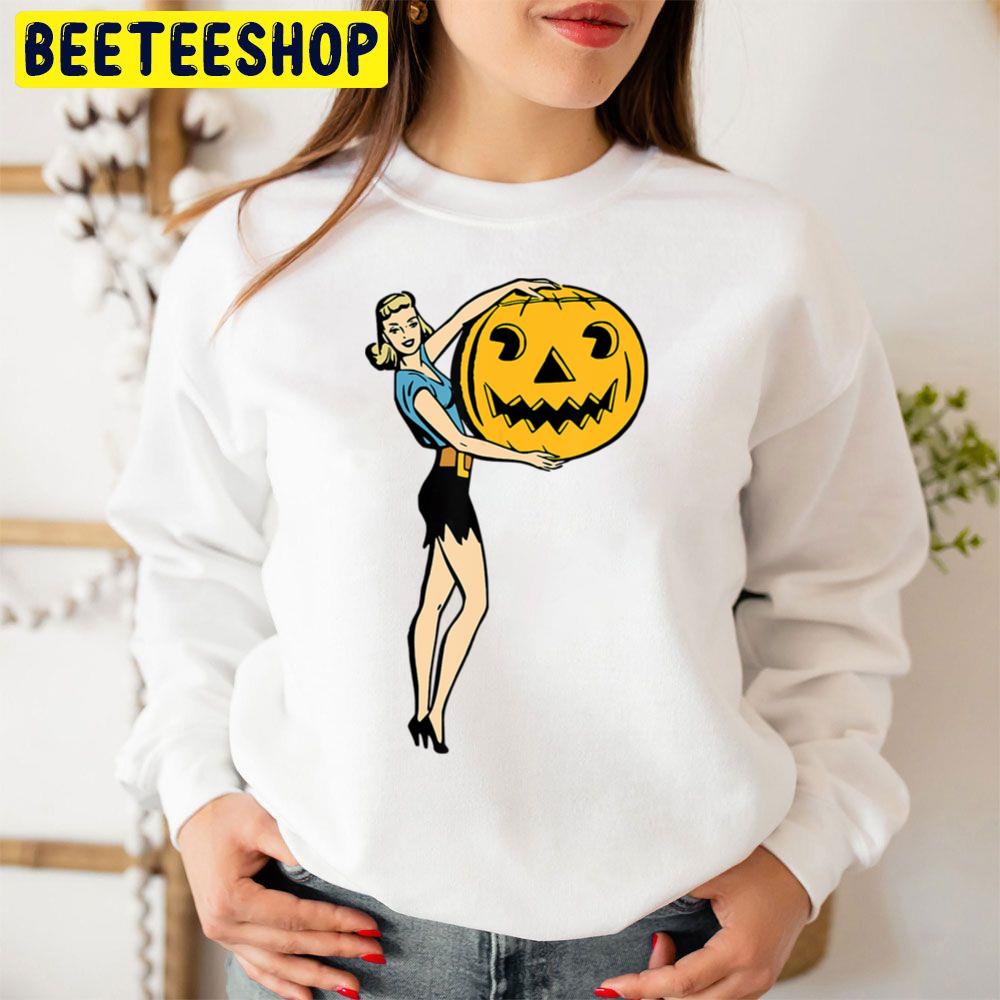 Vintage Halloween Pumpkin Unisex Sweatshirt Vintage Halloween Pumpkin Unisex Sweatshirt