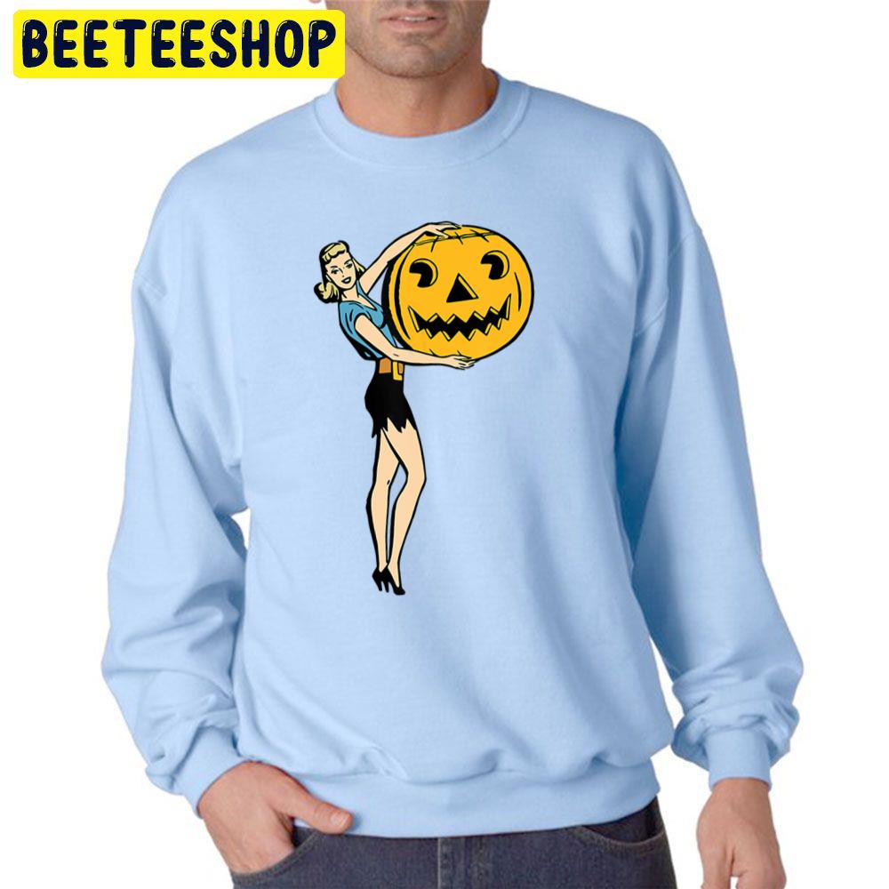 Vintage Halloween Pumpkin Unisex Sweatshirt Vintage Halloween Pumpkin Unisex Sweatshirt