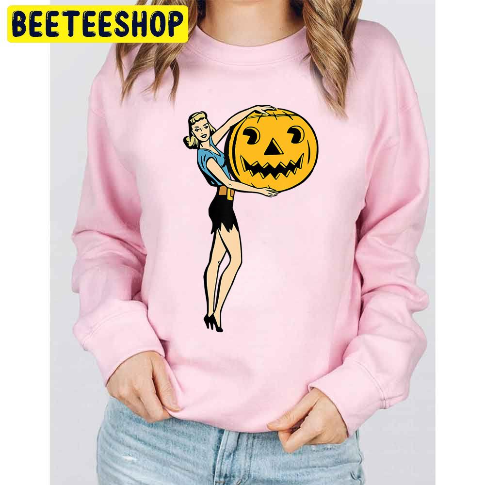 Vintage Halloween Pumpkin Unisex Sweatshirt Vintage Halloween Pumpkin Unisex Sweatshirt