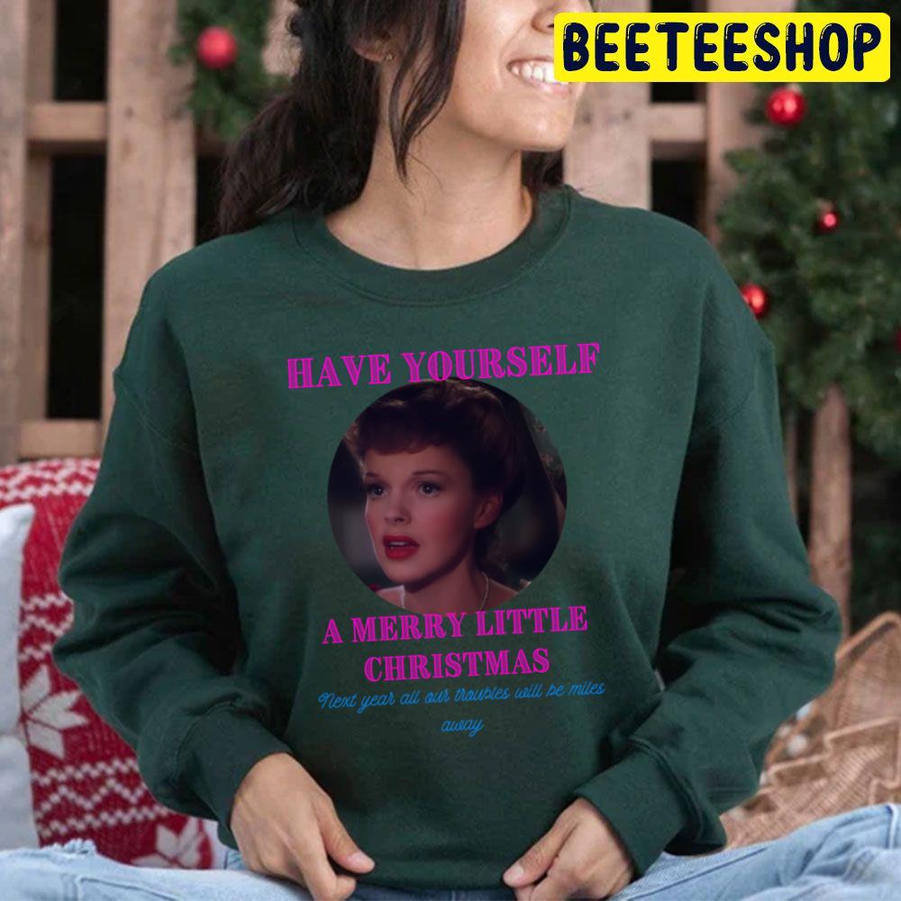 Vintage Have Yourself A Merry Little Christmas Trending Unisex Hoodie Vintage Have Yourself A Merry Little Christmas Trending Unisex Hoodie