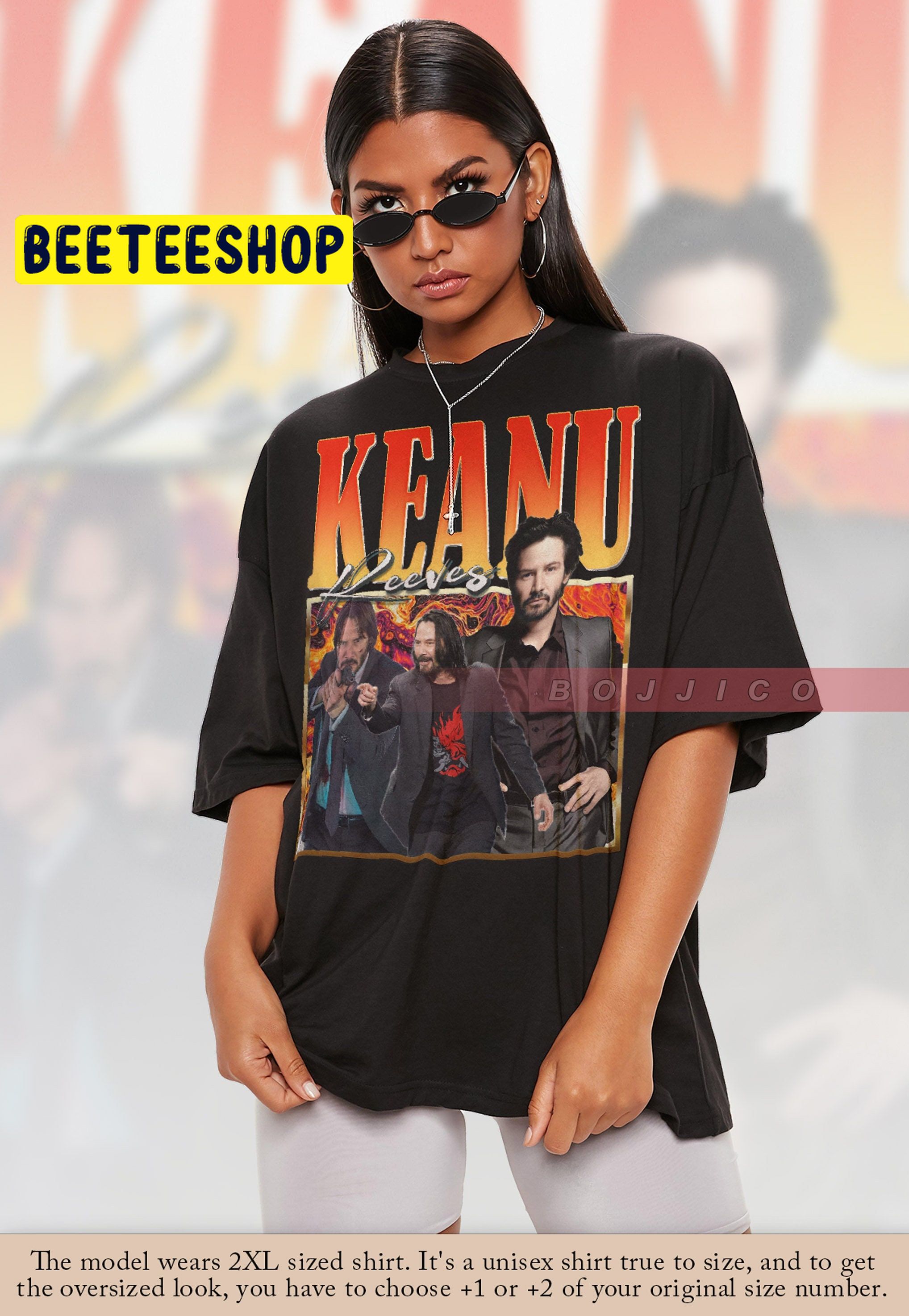 Vintage Keanu Reeves Neo Keanu Reeves Homage Trending Unisex T-Shirt