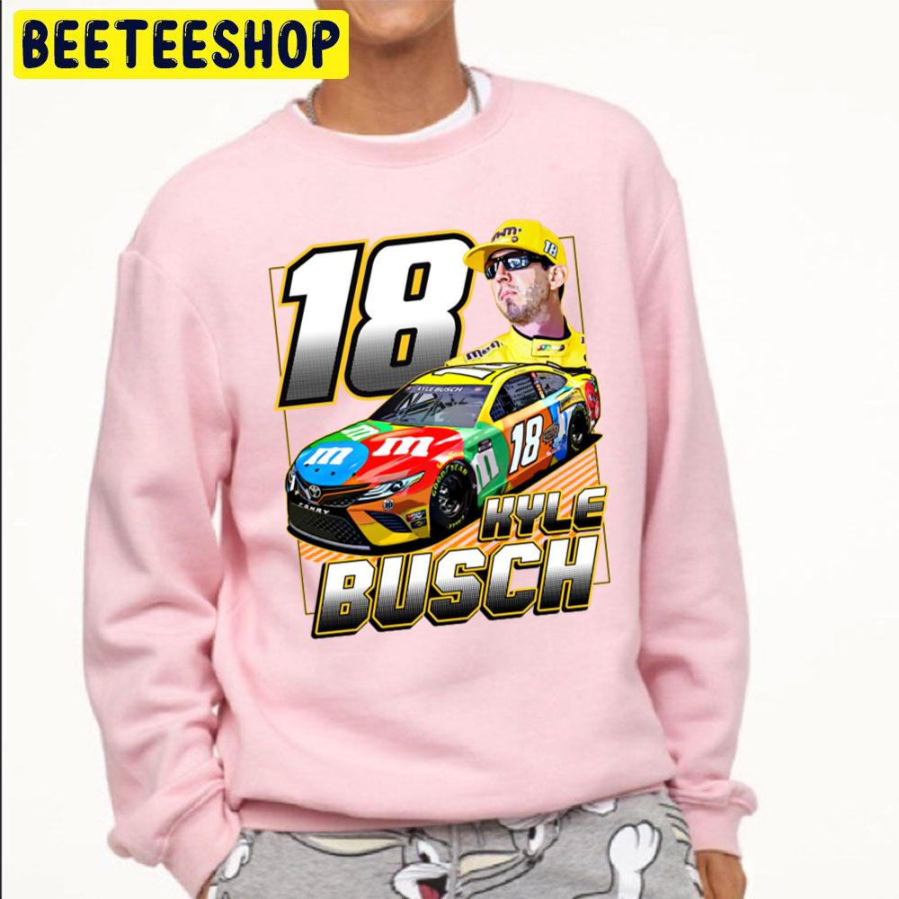 Vintage Kyle Busch Nascar Champion Number 18 Racing Trending Unisex Sweatshirt Vintage Kyle Busch Nascar Champion Number 18 Racing Trending Unisex Sweatshirt