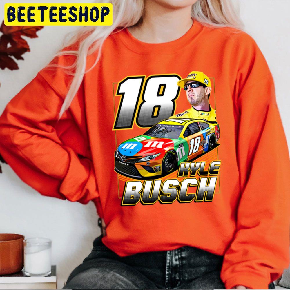Vintage Kyle Busch Nascar Champion Number 18 Racing Trending Unisex Sweatshirt Vintage Kyle Busch Nascar Champion Number 18 Racing Trending Unisex Sweatshirt