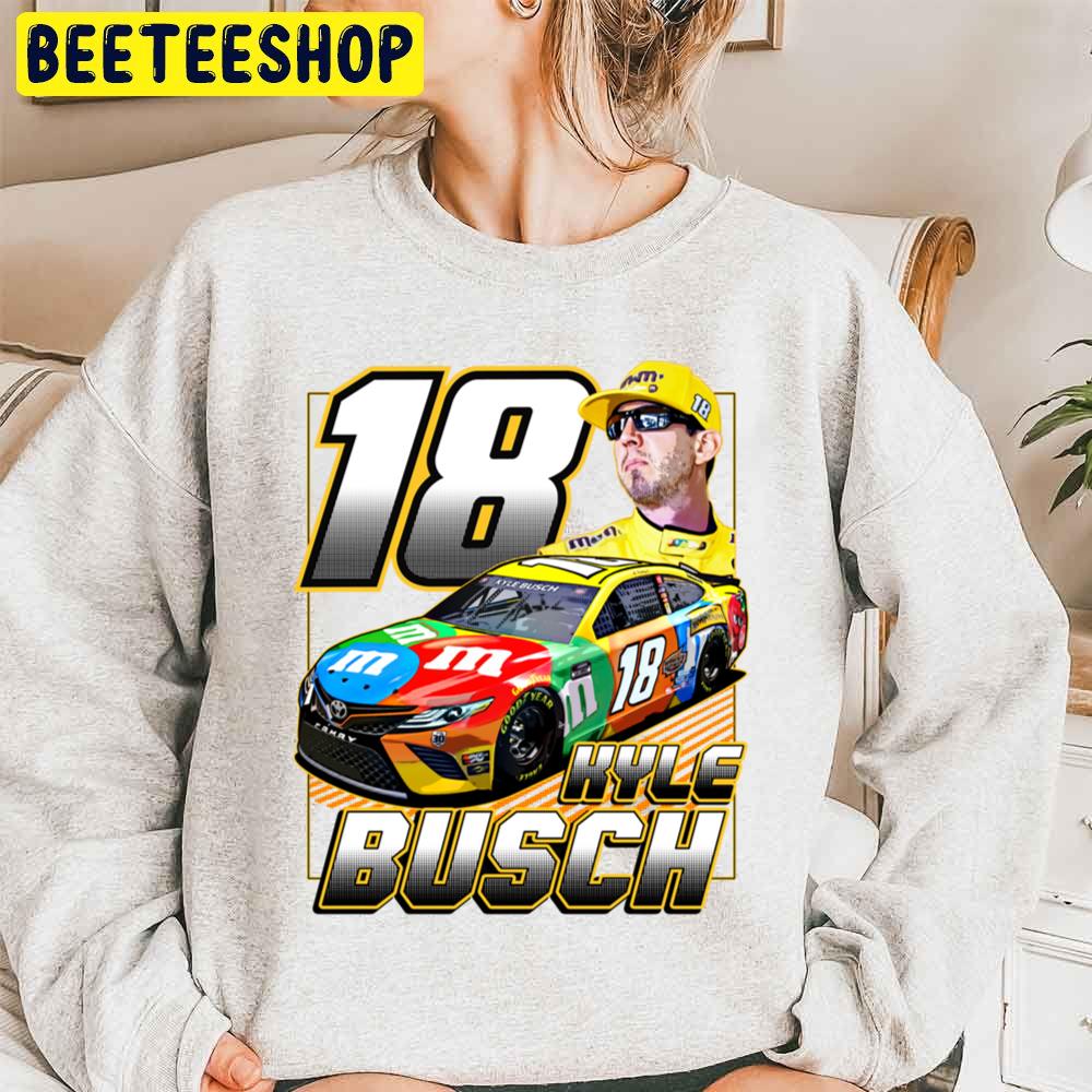 Vintage Kyle Busch Nascar Champion Number 18 Racing Trending Unisex Sweatshirt Vintage Kyle Busch Nascar Champion Number 18 Racing Trending Unisex Sweatshirt