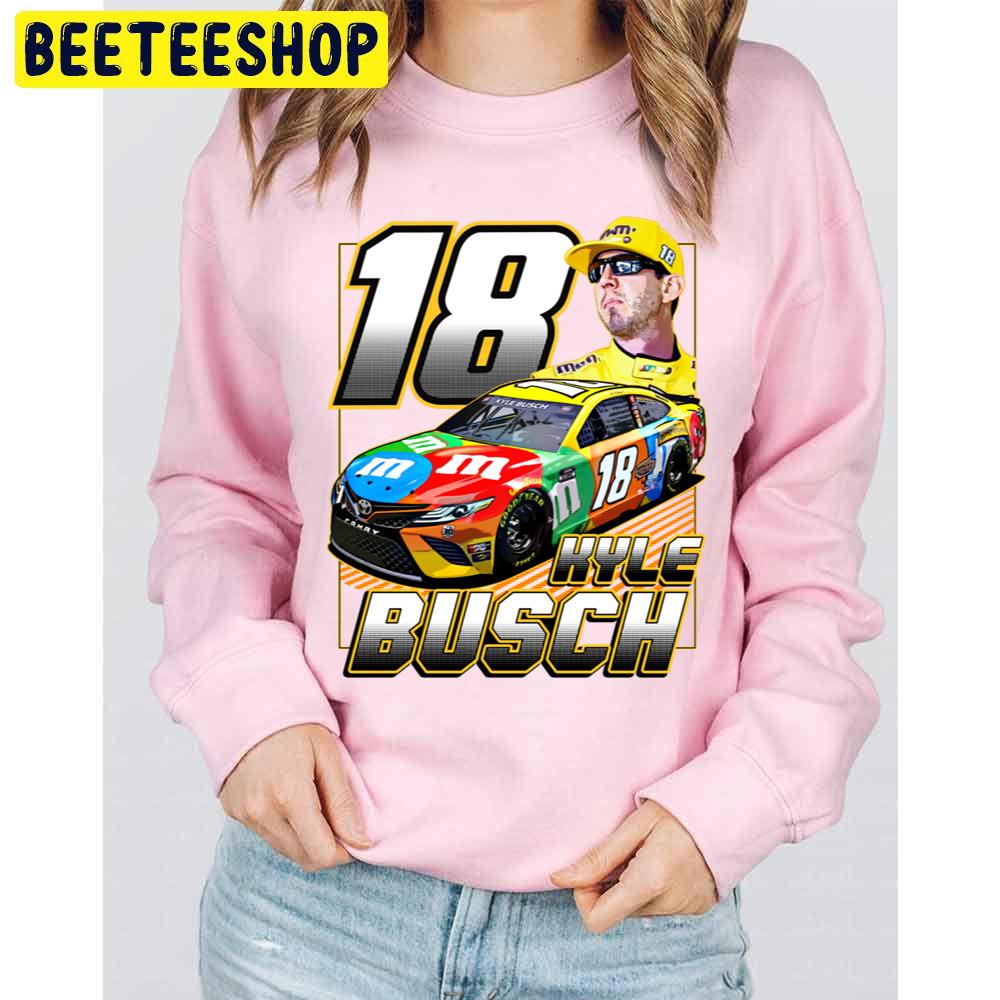 Vintage Kyle Busch Nascar Champion Number 18 Racing Trending Unisex Sweatshirt Vintage Kyle Busch Nascar Champion Number 18 Racing Trending Unisex Sweatshirt