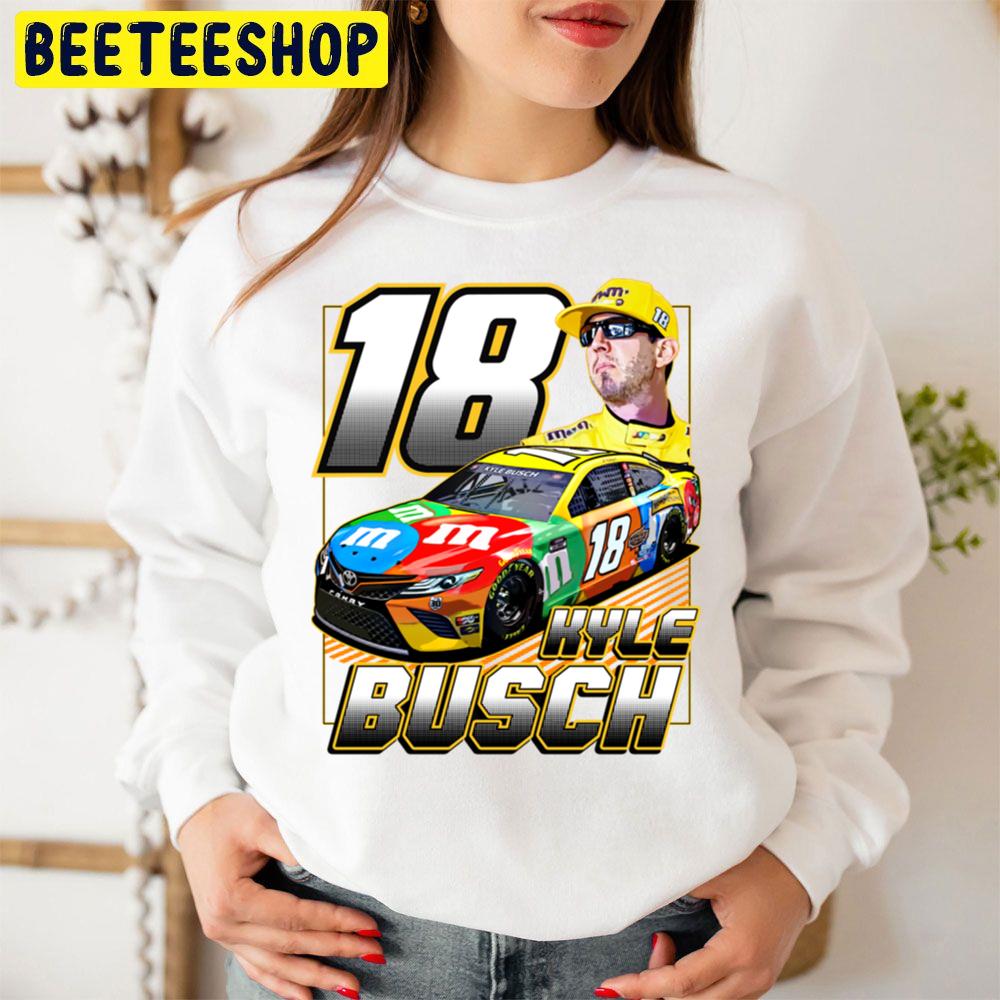 Vintage Kyle Busch Nascar Champion Number 18 Racing Trending Unisex Sweatshirt Vintage Kyle Busch Nascar Champion Number 18 Racing Trending Unisex Sweatshirt