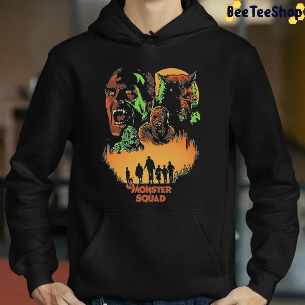 Vintage Monster Horror Squad Design Halloween Trending Unisex Sweatshirt Vintage Monster Horror Squad Design Halloween Trending Unisex Sweatshirt