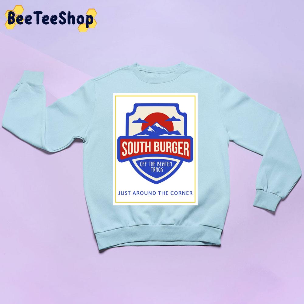 Vintage South Burger Off The Beaten Track Just Around The Corner Trending Unisex Sweatshirt Vintage South Burger Off The Beaten Track Just Around The Corner Trending Unisex Sweatshirt