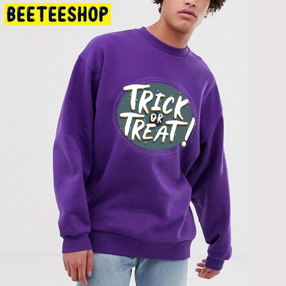 Vintage Trick Or Treat Happy Halloween Unisex Sweatshirt Vintage Trick Or Treat Happy Halloween Unisex Sweatshirt