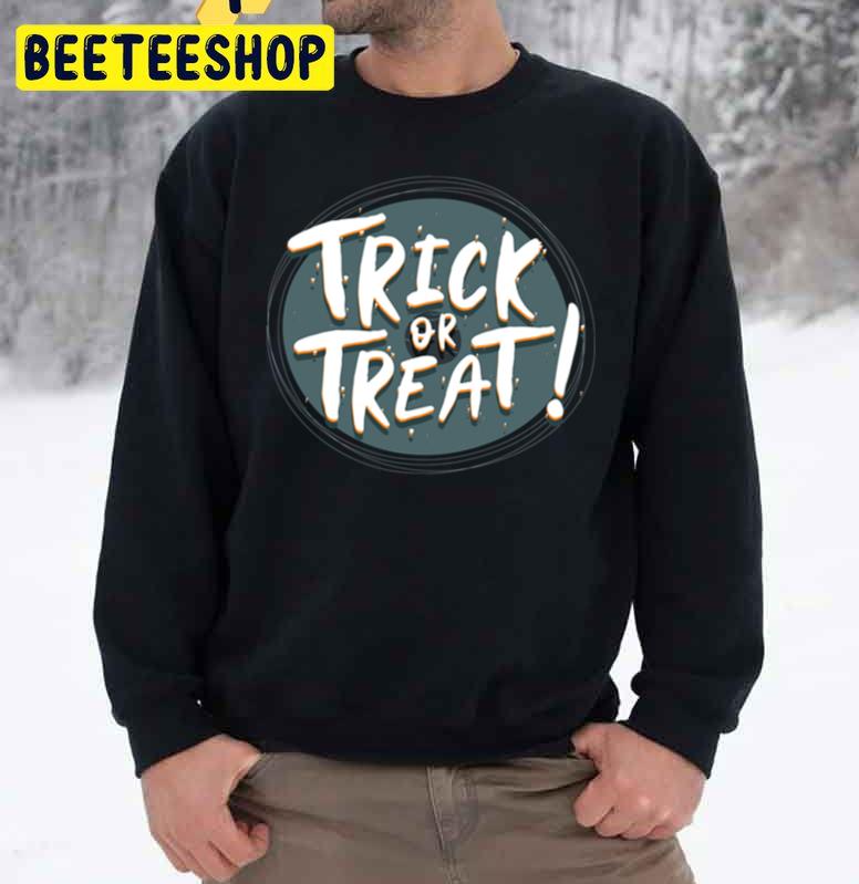 Vintage Trick Or Treat Happy Halloween Unisex Sweatshirt Vintage Trick Or Treat Happy Halloween Unisex Sweatshirt