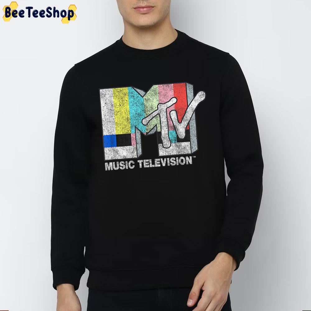 Vintage Tv Signal Music Television Logo Trending Unisex Sweatshirt Vintage Tv Signal Music Television Logo Trending Unisex Sweatshirt
