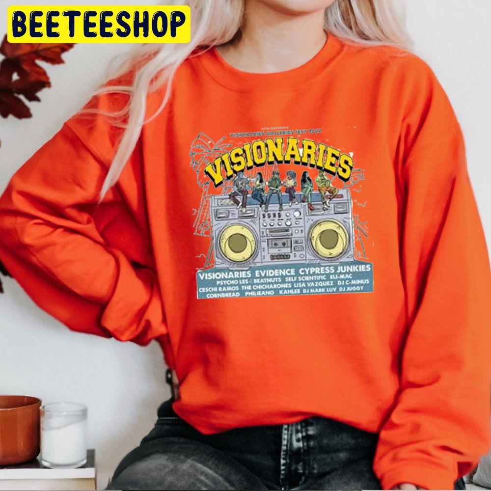 VISIONARIES GALLERIES FEST 2022 At Garden Amphitheatre Unisex Sweatshirt VISIONARIES GALLERIES FEST 2022 At Garden Amphitheatre Unisex Sweatshirt